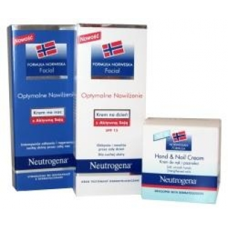 NEUTROGENA KREM NAWILŻAJĄCY NA DZIEŃ + KREM DO RĄK + KREM NA NOC GRATIS