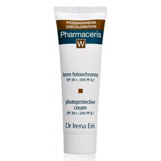 PHARMACERIS W PRZEBARWIENIA - KREM FOTOOCHRONNY SPF 30+ UVA PF 8,7 