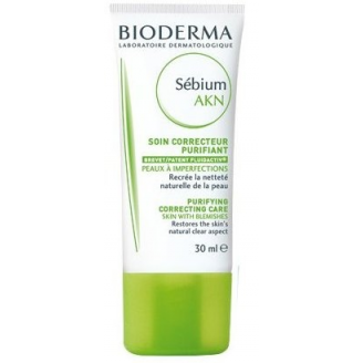 BIODERMA SEBIUM AKN FLUID PRZECIWTRĄDZIKOWY 30 ML