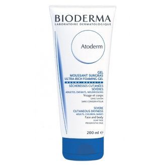 BIODERMA ATODERM MOUSSANT - ŻEL OCZYSZCZAJĄCY I NATŁUSZCZAJĄCY 200 ML