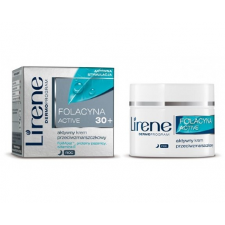 Lirene Folacyna Active 30+ Aktywny krem przeciwzmarszczkowy na noc