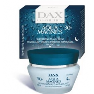 DAX COSMETICS AQUA MAGNES 30+ KREM NA NOC REDUKUJĄCY ZMARSZCZKI