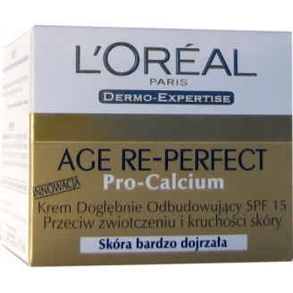 L'OREAL AGE RE-PERFECT PRO-CALCIUM - KREM NA DZIEŃ