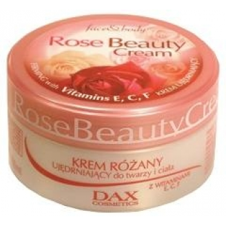 DAX COSMETICS KREM DO TWARZY I CIAŁA RÓŻANY, UJĘDRNIAJĄCY