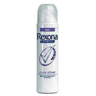 REXONA CRYSTAL PURE SILVER SPRAY