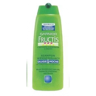 GARNIER FRUCTIS DŁUGIE I MOCNE SZAMPON WZMACNIAJĄCY UŁATWIAJĄCY ROZCZESYWANIE