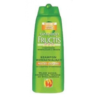 GARNIER FRUCTIS NUTRI GŁADKI SZAMPON WZMACNIAJĄCY DO WŁOSÓW SUCHYCH