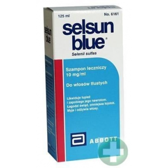 Selsun Blue, Szampon leczniczy przeciwłupieżowy do włosów tłustych, 200 ml