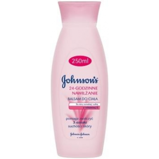 JOHNSONS BALSAM DO CIAŁA 24H NAWILŻANIE Z WITAMINĄ E 250 ML