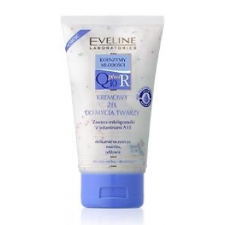 EVELINE Q10+R KREMOWY ŻEL DO MYCIA TWARZY DLA SKÓRY SUCHEJ I WRAŻLIWEJ 200 ML