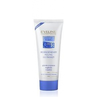 EVELINE Q10+R DROBNOZIARNISTY PEELING DO TWARZY CERA NORMALNA I MIESZANA 75 ML