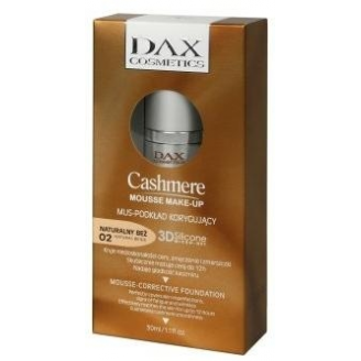 DAX COSMETICS CASHMERE MOUSSE MAKE-UP NATURALNY BEŻ 02