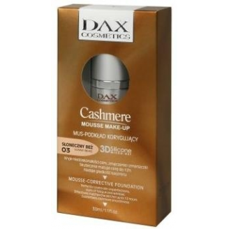 DAX COSMETICS CASHMERE MOUSSE MAKE-UP SŁONECZNY BEŻ 03