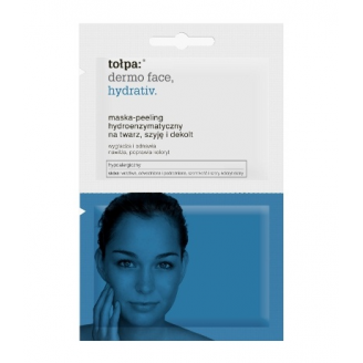 TOŁPA HUMINEA HYDRATIV MASKA - PEELING NA TWARZ SZYJĘ I DEOKLT 2 X 6 ML