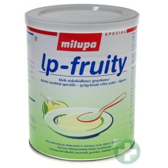 Milupa lp fruity - kleik gruszkowy niskobiałkowy, 300 g