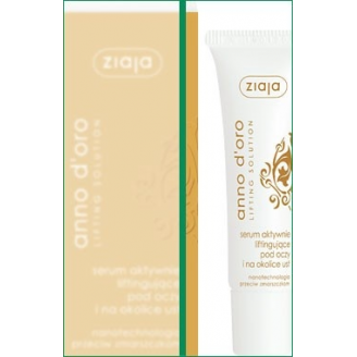 Ziaja anno d'oro serum aktywnie liftingujące pod oczy i na okolice ust