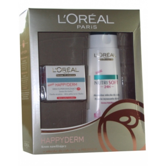 L'OREAL HAPPYDERM ZESTAW ŚWIĄTECZNY - MLECZKO DO CIAŁA 250 ML 50% TANIEJ!
