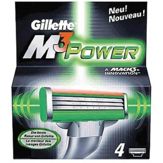 GILLETTE - OSTRZA M3 POWER (4 SZTUKI)
