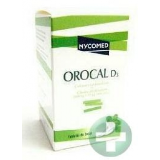 OROCAL D3 TABLETKI DO ŻUCIA 30 SZT.