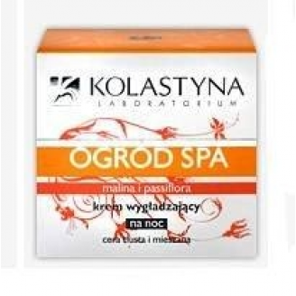 KOLASTYNA OGRÓD SPA - KREM WYGŁADZAJĄCY NA NOC DO SKÓRY TŁUSTEJ I MIESZANEJ
