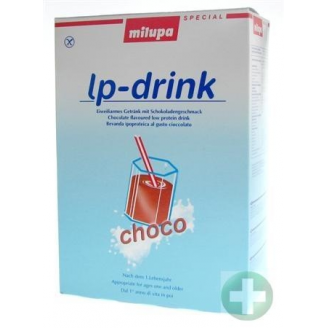 MILUPA LP DRINK CHOCO - NAPÓJ NISKOBIAŁKOWY O SMAKU CZEKOLADOWYM (koniec serii)