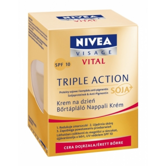 NIVEA VISAGE VITAL - KREM NA DZIEŃ PRZECIW OZNAKOM STARZENIA SKÓRY