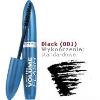 RIMMEL - TUSZ DO RZĘS VOLUME FLASH WODOODPORNY Czarny