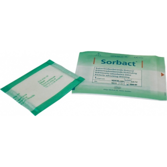 SORBACT OPATRUNEK CHŁONNY 10 x 10 cm 1 SZT.