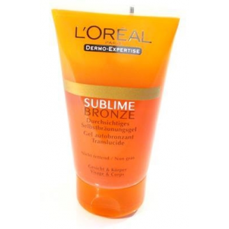 L'OREAL SUBLIME BRONZE - ŻEL SAMOOPALAJĄCY DO  TWARZY I CIAŁA