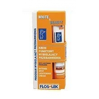 Floslek White and Beauty Krem punktowy wybielający przebarwienia