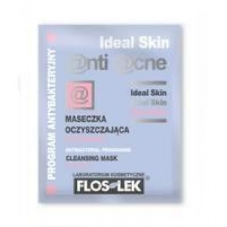 FLOS-LEK ANTI ACNE - MASECZKA OCZYSZCZAJĄCA Z KRZEMIONKĄ (SASZETKA)