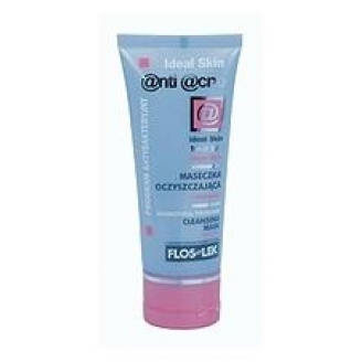 FLOS-LEK ANTI ACNE - MASECZKA OCZYSZCZAJĄCA Z KRZEMIONKĄ (TUBA)