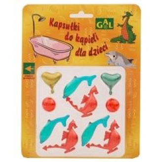GAL - KAPSUŁKI DO KĄPIELI DLA DZIECI KAPS. 10 SZT.