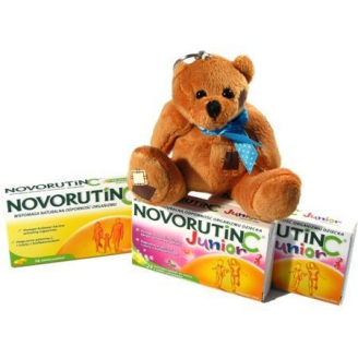 NOVORUTIN C ZESTAW RODZINNY + MASKOTKA GRATIS !!!