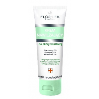 Flos-Lek, Seria hypoalergiczna, Krem nawilżający do skóry wrażliwej, 50 ml
