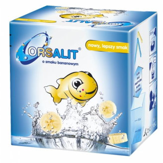 Orsalit, Proszek, Smak bananowy, 10 saszetek