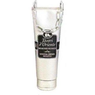 TESORI D'ORIENTE BIAŁE PIŻMO - AROMATYCZNY KREMOWY ŻEL POD PRYSZNIC