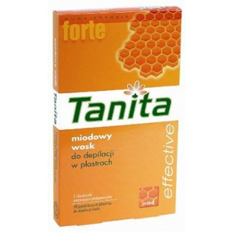 TANITA EFFECTIVE - MIODOWY WOSK DO DEPILACJI W PLASTRACH