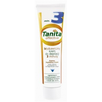 TANITA EFFECTIVE - BŁYSKAWICZNY KREM DO DEPILACJI 3 MIN