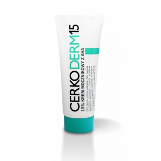 Cerkoderm 15, Krem mocznikowy z kwasem Aha, 75 ml