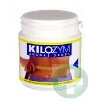 KILO-ZYM DROPSY ANANASOWE 120 SZT.