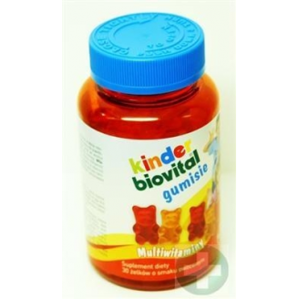 KINDER BIOVITAL GUMISIE 30 ŻELEK