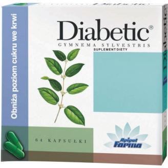 DIABETIC GYMNEMA SYLVESTRIS 64 KAPS.