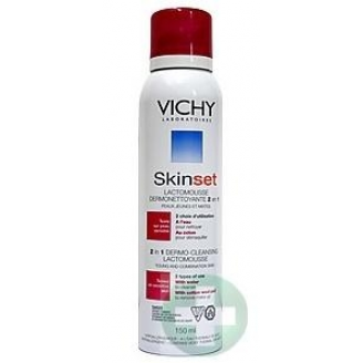 VICHY SKINSET DERMOOCZYSZCZAJĄCA LAKTOPIANKA 2W1 150 ML
