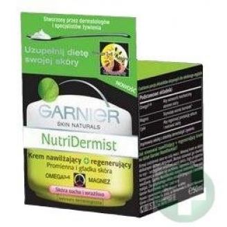 GARNIER NUTRIDERMIST KREM NA DZIEŃ CERA SUCHA I WRAŻLIWA