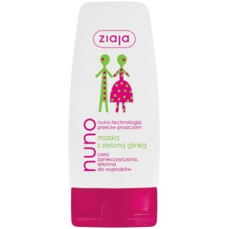 ZIAJA NUNO - MASKA Z ZIELONĄ GLINKĄ