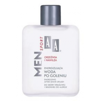 AA MEN SPORT - ENERGIZUJĄCA WODA PO GOLENIU