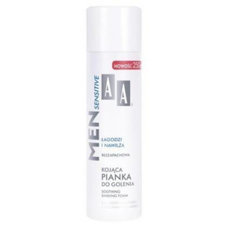 AA MEN SENSITIVE - KOJĄCA PIANKA DO GOLENIA