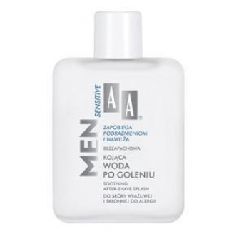 AA MEN SENSITIVE - KOJĄCA WODA PO GOLENIU