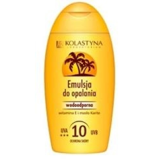 KOLASTYNA OPALANIE - WODOODPORNA EMULSJA DO OPALANIA SPF 10